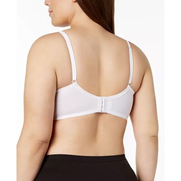 NWT Maidenform Plunging Neckline Push Up Bra Size 40D Beige White Lace DM9900 - Picture 2 of 11